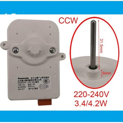 Original refrigerator fan motor FDQR207W1 W10293680 refrigerator motor and fan parts
