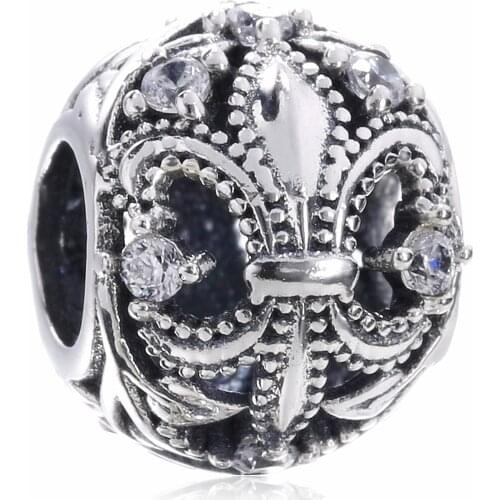 Ajax Real 925 Sterling Silver Boncuk Retro Beads Charms For Bracelet & Bangle Fashion Jewelry Women Gift Decoration Wholesale