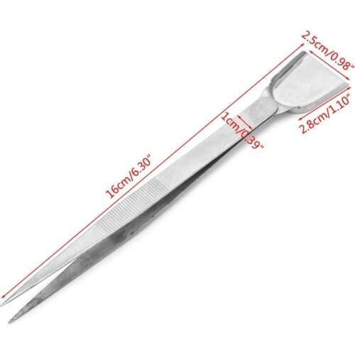 Professional Diamond Tweezers With Scoops Shovels For Gem Beads Jewelry Tools