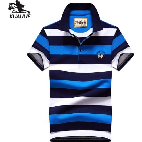 Polo shirt men spring autumn new high quality mens Short sleeve Splicing embroidery youth Business casual polo shirt M-4XL 8037