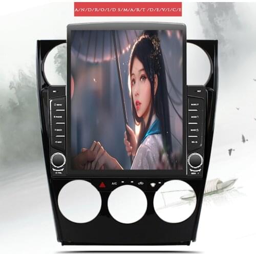 For Mazda 6 2002-2013 8Core Android10 9.7‘’ IPS Vertical Screen Car GPS Radio Audio Video DVD Player HU Head Unit Tape Recorder