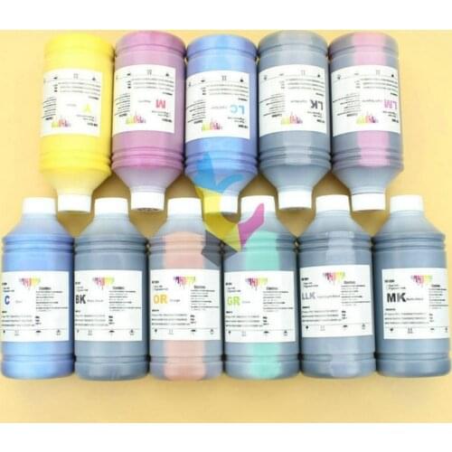 Substituted Pigment Ink 1L/bottle/color apply on P10080 EPSON PRINTER pigment Ink transportation fee negotiated