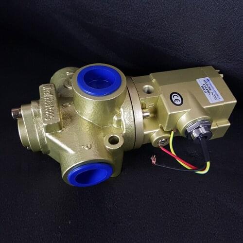 3 way brass shutoff valve stop Valve pneumatic solenoid valve K23JD normally closed solenoid valve
