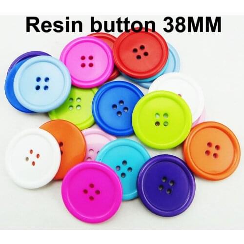 38MM12PCS Ring MIXED RESIN Clothes Coat Buttons Round Brand Garment Button Fits R-268