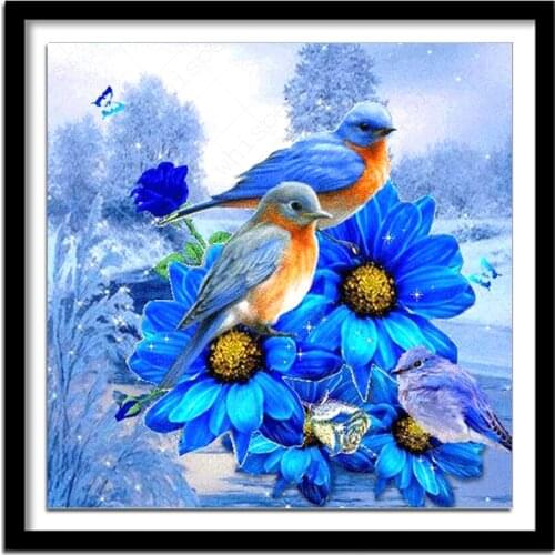 Diamant painting diamond painting full square Diamond embroidery animals bird diamond round diamond paint 505DD 5d diy