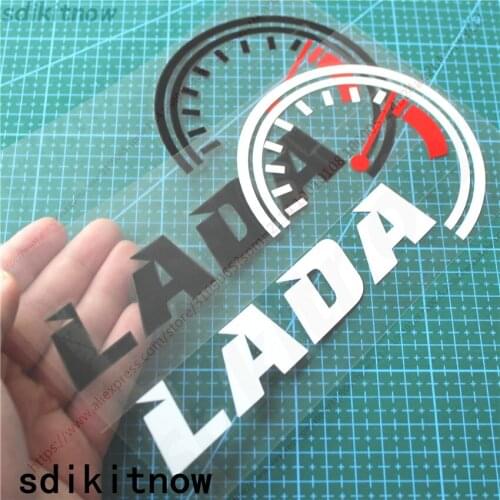 Car Dash borad Decal Sticker Styling Front Rear windshield Decoration For Lada niva kalina priora granta largus vaz accessories