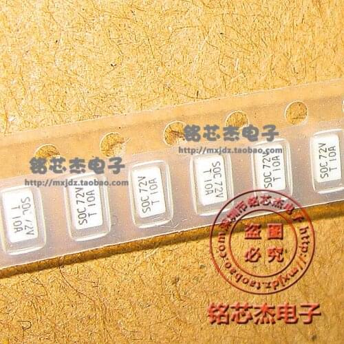 Free Shipping SOC72V T10A 11CT10A SMD 1206 FUSE new and original in stock
