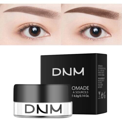DNM 12 Color Eyebrow Tint Makeup Waterproof Long Lasting Eyebrow Pomade Gel Enhancer Cosmetic Eye Makeup Eye Brow Cream TSLM2