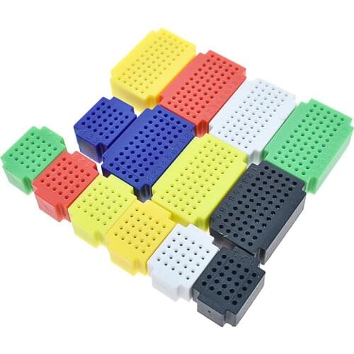 Suq ZY-25 Points Solderless PCB Breadboard Mini Universal Test Protoboard DIY kit Bread Board for arduino lego