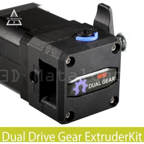 3D Matalchok upgrade Cloned Btech Drivegear kit dual drive gear kit for Prusa i3/CR-10/Ender mk8 3d printer Mini Bowden Extruder