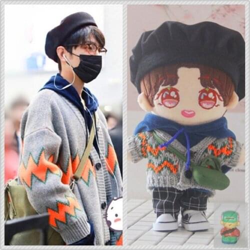 The Untamed Xiao zhan Star 20cm Doll Clothes stuffed Toy Clothing cute fashion christmas cosplay gift