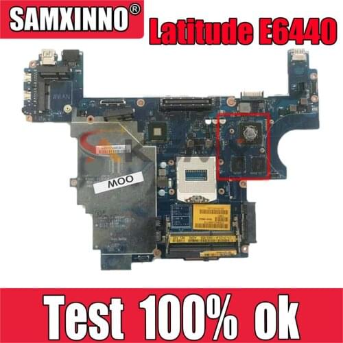 Original Laptop motherboard For DELL Latitude E6440 Mainboard CN-0D5CH1 0D5CH1 LA-9934P SR17C 216-0841009 DDR3
