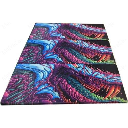 Keyboard Rubber Mousepad Gaming Mouse Pad Table Computer Mat Game 900x400mm Hyper Beast XL Large Locking Edge CS GO Wrist Rest