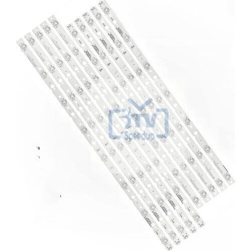 100% New 10pcs/Kit LED strips for LG TV 65UJ620V ZA 65UJ6200 UA RLD650WY CRH A6530300507L72H REV1.1 I CRH A6530300508R72H Rev1.1