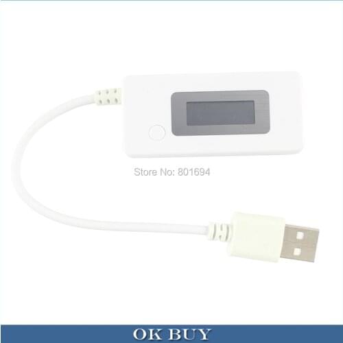 USB Current Voltage Battery Capacity Tester 3-7V 3.5A LCD Digital Display Cell Phone Charging Safety Monitor Instrument