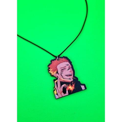 Women Anime Jujutsu Kaisen Sukuna Necklace, Anime Salior Moon Necklace, black Anime Tokyo Ghoul Kaneki Ken Necklace and A Lot More Type