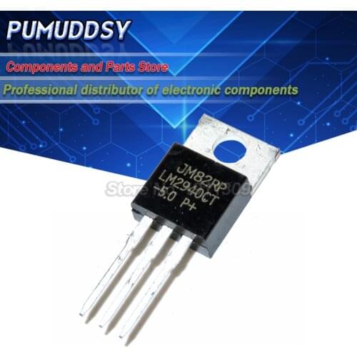10PCS LM2940CT-5.0 LM2940CT LM2940 TO-220 Regulator IC