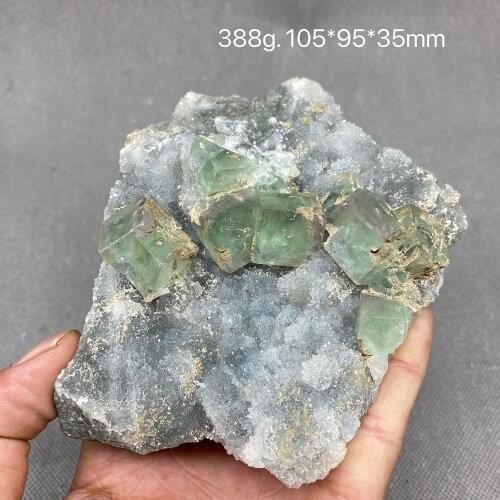 100% Natural green fluorite Mineral specimen cluster Stones and crystals Healing crystal Free shipping