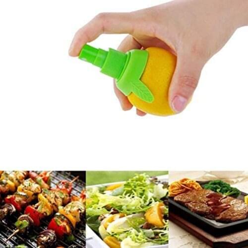 2pcs Lemon Juice Sprayer Manual Orange Juice Citrus Sprayer Green Citrus Sprayer Set Salad Seafood Lemon Juicer Fruit Tools
