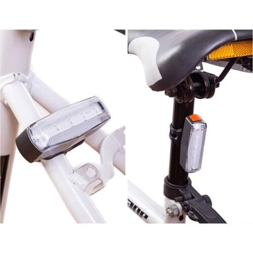 4-Gear LED Bike Taillight USB Charging High Brightness Bicycle Rear Lights Outdoor Cycling Night Ridding Safety Warning Lamp