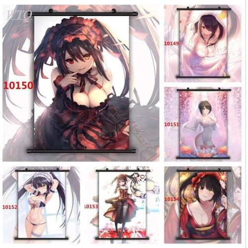 Date A Live Tokisaki Kurumi Anime Manga Anime Posters Canvas Painting Wall Decor Posters Wall Art Picture Room Decor Home Decor