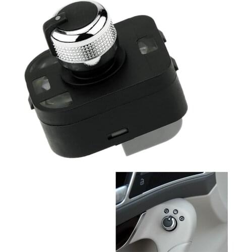 For Audi A4 2002 For Audi A6 A8 Q7 R8 Car Rear View Mirror Switches Control Adjust Knob 4F0959565 4F0 959 565B