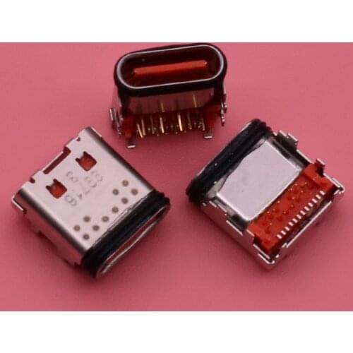 2pcs USB Type C Power Connector Dock USB-C Jack For JBL Flip 5 Bluetooth Speaker Charging Port Type-C Charger Plug Female Socket