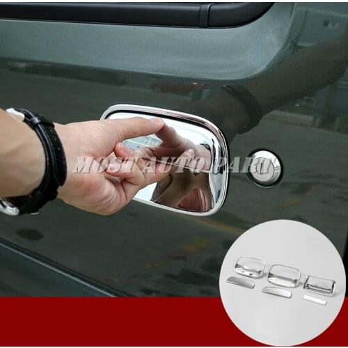 ABS Chrome Car Door Handle & Tailgate Handle Cover For Suzuki Jimny 2007-2017 Silver/Red Car accesories interior Car decoration