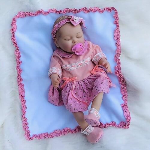 New Arrival Full body Reborn Dolls 20inch Reborn Baby Doll 50cm Silicon bebe reborn doll for Children birthday gift