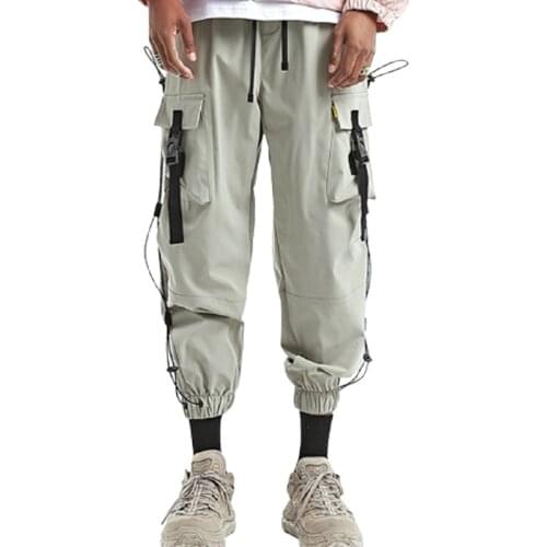 2021 Spring And Summer Trendy Personalized Pattern Mens Military Printed Casual Camouflage Sports Hip Hop Pants Korean Version