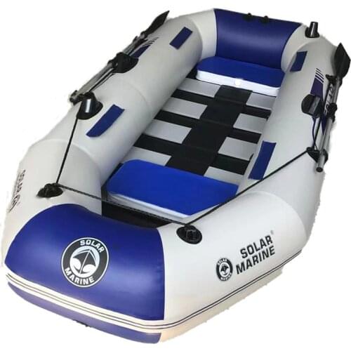 3 Person 260 CM PVC Inflatable Boat Folding Portable For Adult And Kids Hovercraft Kayak Drifting Canoe