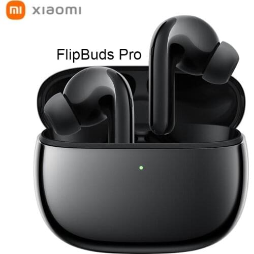 2021 Xiaomi Mi FlipBuds Pro 40dB Noise Reduction Pro Earphone TWS 11MM BT5.2 Wireless Charge Low latency Transparent Headphones