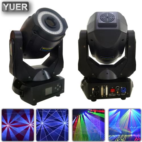 2W 4W Professional DJ Disco Lights Animation Strobe Laser 3in1 Moving Head Light DMX Nightclub Party Show Stage Lighting DMX512