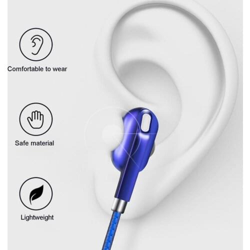 In-Ear Wired Earphone Dual Dynamic Coil 4-Speaker Stereo Headphone Earbuds Decor In-Ear Wired Earphone Headphone Earbuds Decor