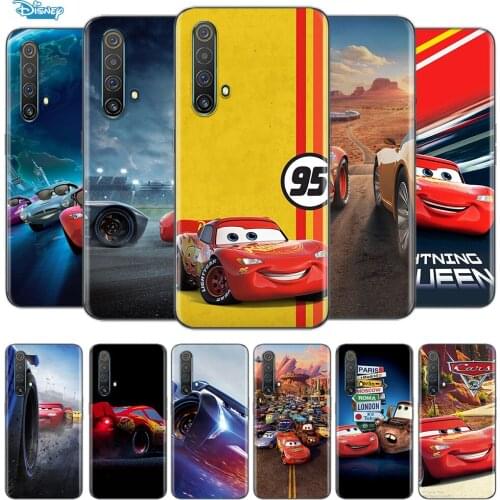 Transparent Cover Cars Lightning McQueen For OPPO AX7 A1K A93 A92 A73 A72 A53S A52 A32 A31 A9 A11 A7 A5 2020 Phone Case