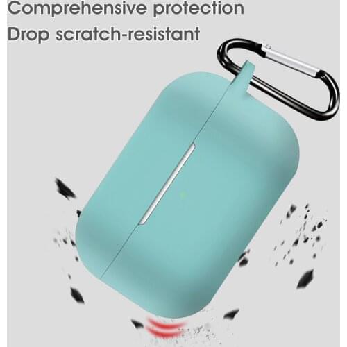 Silicone Earphone Case For Airpods Pro Soft Protective Cover For Airpods Protective Cases TWS Bluetooth Earphone