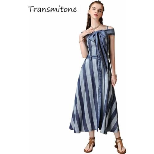 Fashion Denim Dresses Transmitone China