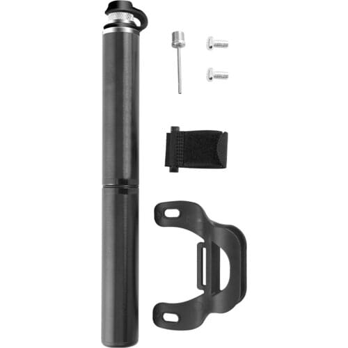 Bike Pump Fits Presta and Schrader 160PSI High Pressure Mini Bicycle Tire Pump with Mount Kit for Road Mountain Bikes