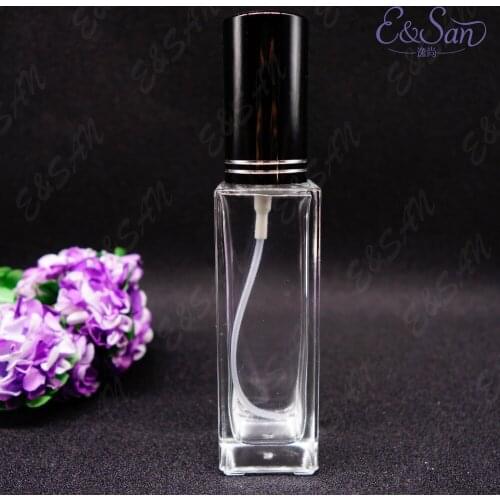FX412A-30ML long square glass perfume spray nozzle packaging cosmetics bottle 100PCS/LOT