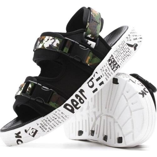 2021 Summer Men Women Fashion Sandals Outdoor Comfortable Light Slippers Leisure slip Sandalias Parent-child outfit Beach shoes