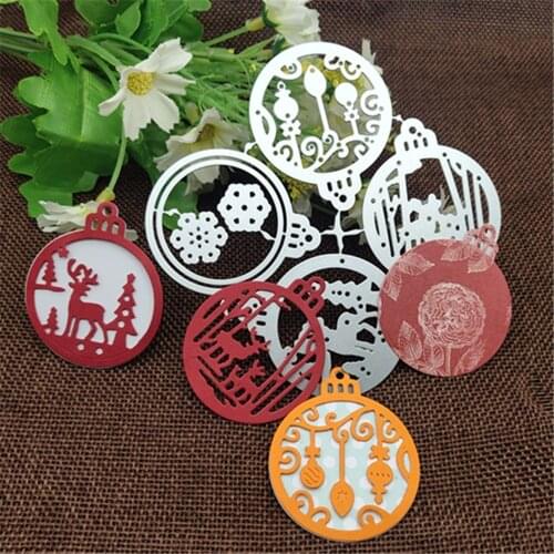 4pc Christmas deer snowflak Metal Cutting Dies Stencils For DIY Scrapbooking Decorative Embossing Handcraft Die Cutting Template