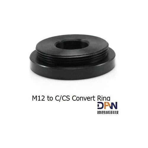 M12 to C/CS Mount Convert Ring M12 to C/CS mount adapter, C/CS to M12 lens holder