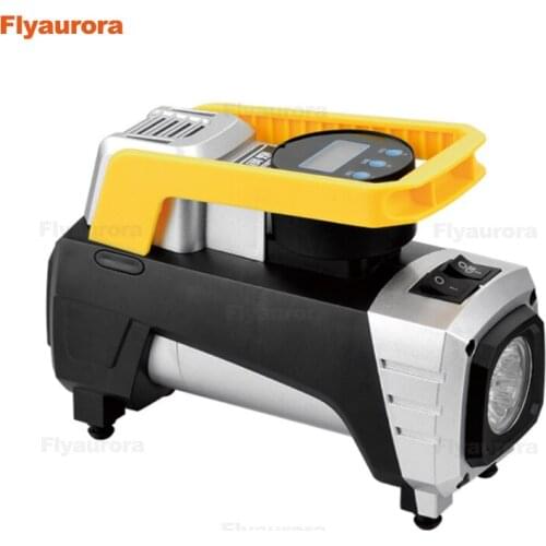 Car Portable Air Compressor Pump Digital Tire Inflator Auto Air Pump for Car Motorcycle LED Light Automatic Portable Tire Pump