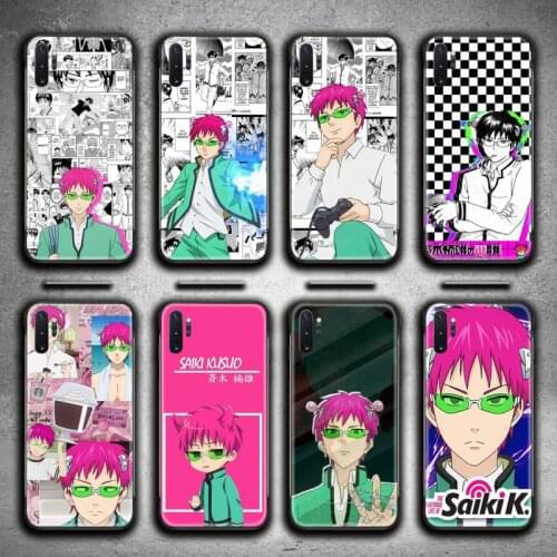 The Disastrous Life Of Saiki Phone Case For Samsung Galaxy Note20 ultra 7 8 9 10 Plus lite M51 M21 M31 J8 2018 Prime