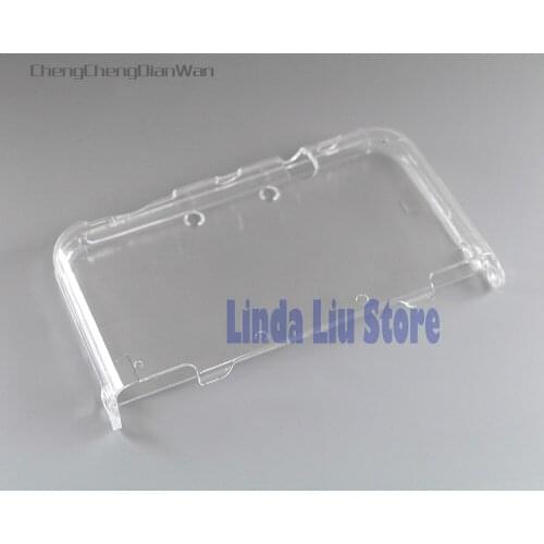 ChengChengDianWan For NEW 3DS XL/LL New 3DSXL 3DSLL Crystal Protector Transparent Hard Clear Case Protective Cover Shell 30pcs