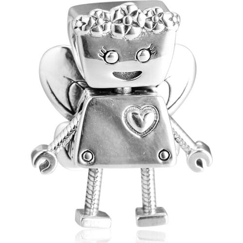 CKK 2019 Floral Bella Bot Beads Charms Silver 925 Sterling Silver Jewelry Fits Original Bracelet Necklace Kralen Berloque Perles