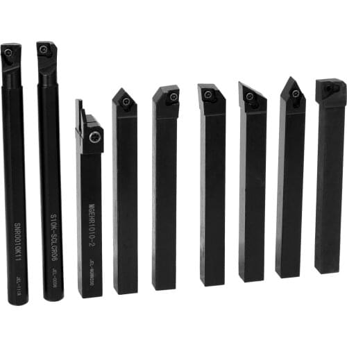 High Hardness Milling Tool Holder Quick Cutting Efficiency Lathe Arbor with Insert and Wrench Carbide Inserts Lathe Tool Holder