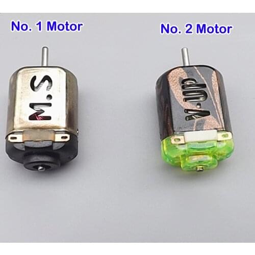Micro 130 Electric Motor DC 2.4V 48000RPM Large Current High Speed for Competition Four-wheel Drive Motor Toy Model Accessories