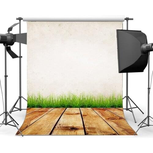 Photography Backdrop Abstract Shabby Chic Grunge Solid Color Wall Grass Field Vintage Stripes Wood Floor Backdrops