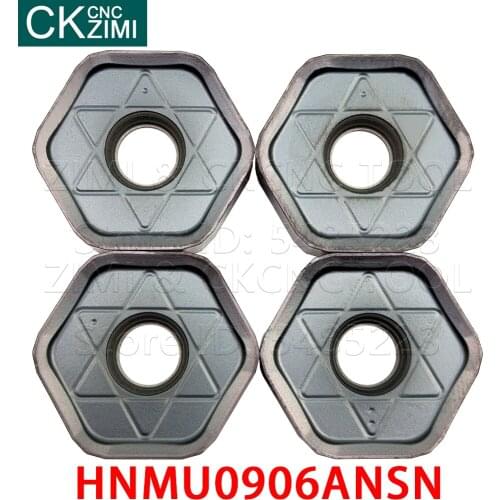 HNMU0906ANSN HNMU 0906 ANSN carbide inserts Fast feed heavy cutting CNC milling inserts tools CNC for Die steel stainless steel